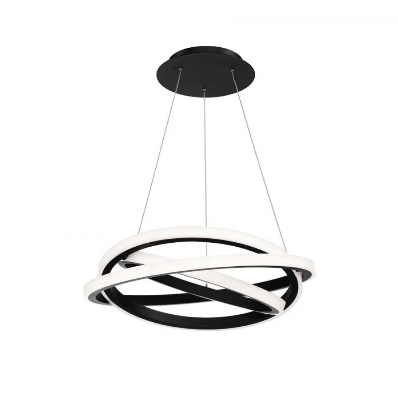 Low - Bay Industrial Lighting Fixtures for Small FactoriesVeloce 26 in. LED Chandelier Black Finish Low - Bay Industrial Lighting Fixtures for Small FactoriesVeloce 26 in. LED Chandelier Black Finish