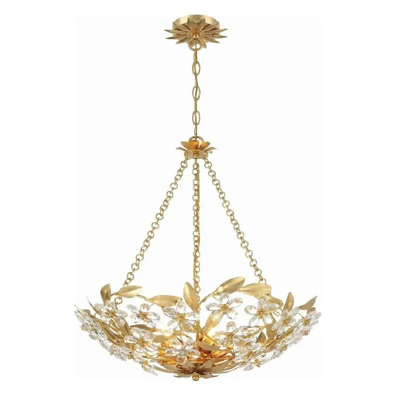 White track lighting for a clean lookMarselle Chandelier