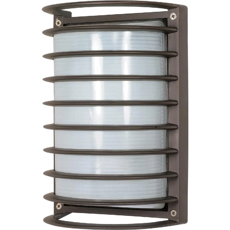 Industrial Lighting for Electronics Manufacturing10 In. Outdoor Rectangle Bulkhead Light Bronze finish Industrial Lighting for Electronics Manufacturing10 In. Outdoor Rectangle Bulkhead Light Bronze finish