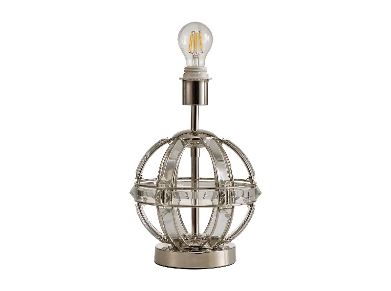 Commercial - grade track lighting for storesHound Round Table Lamp, 1 Light E27, Polished Nickel Commercial - grade track lighting for storesHound Round Table Lamp, 1 Light E27, Polished Nickel