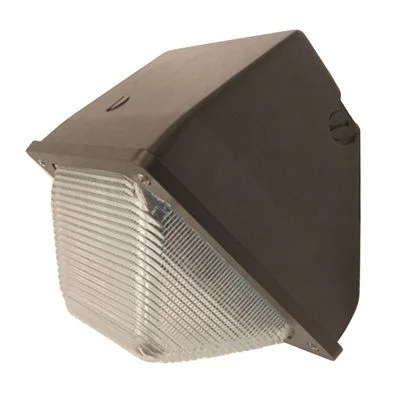 Track lighting with frosted glass shadesMetal Halide Small Wall Pack