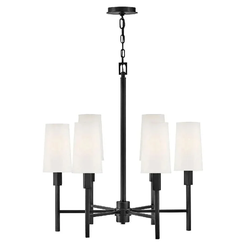 Track lighting for creating a moody atmosphereFenwick LED Chandelier
