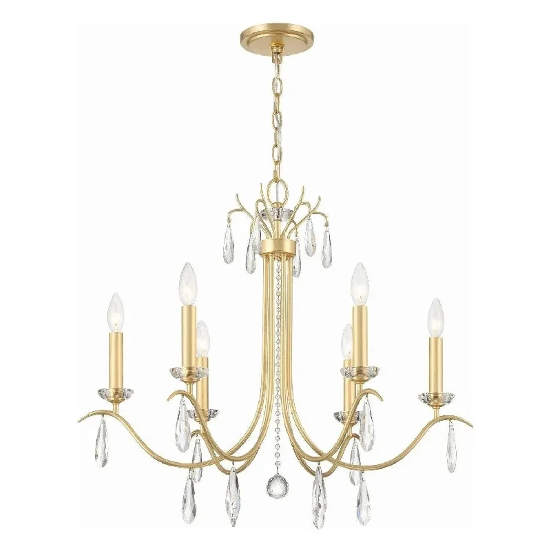 Track lighting with a decorative track designRollins Chandelier
