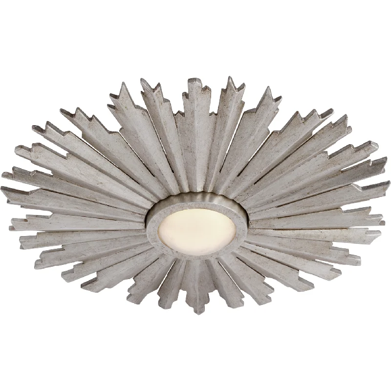 Rustic track lighting for farmhouse decorClaymore 14in Flush Mount