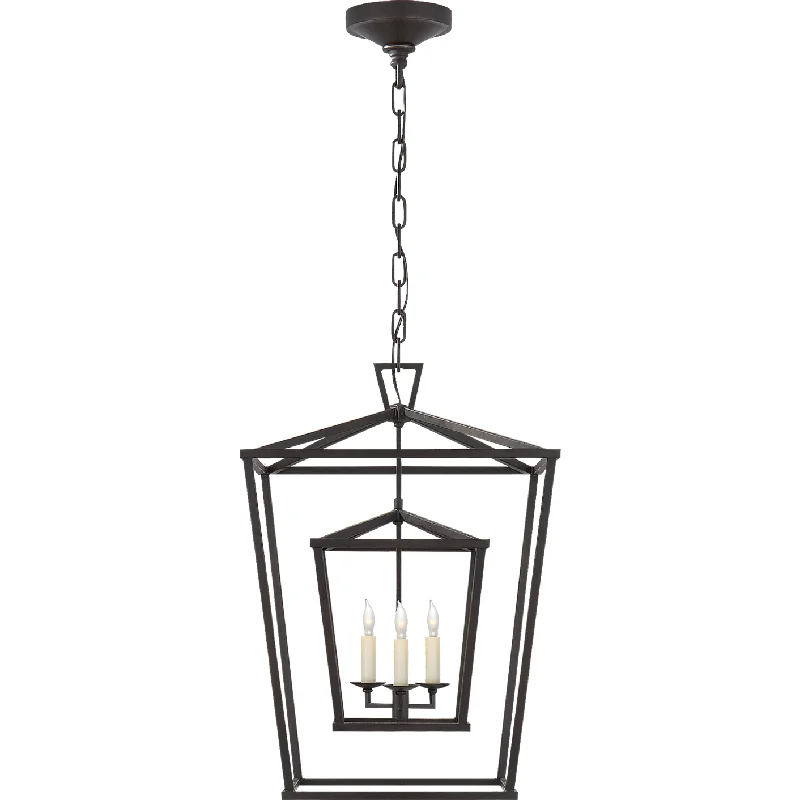 Track lighting for retail window displaysDarlana Medium Double Cage Lantern