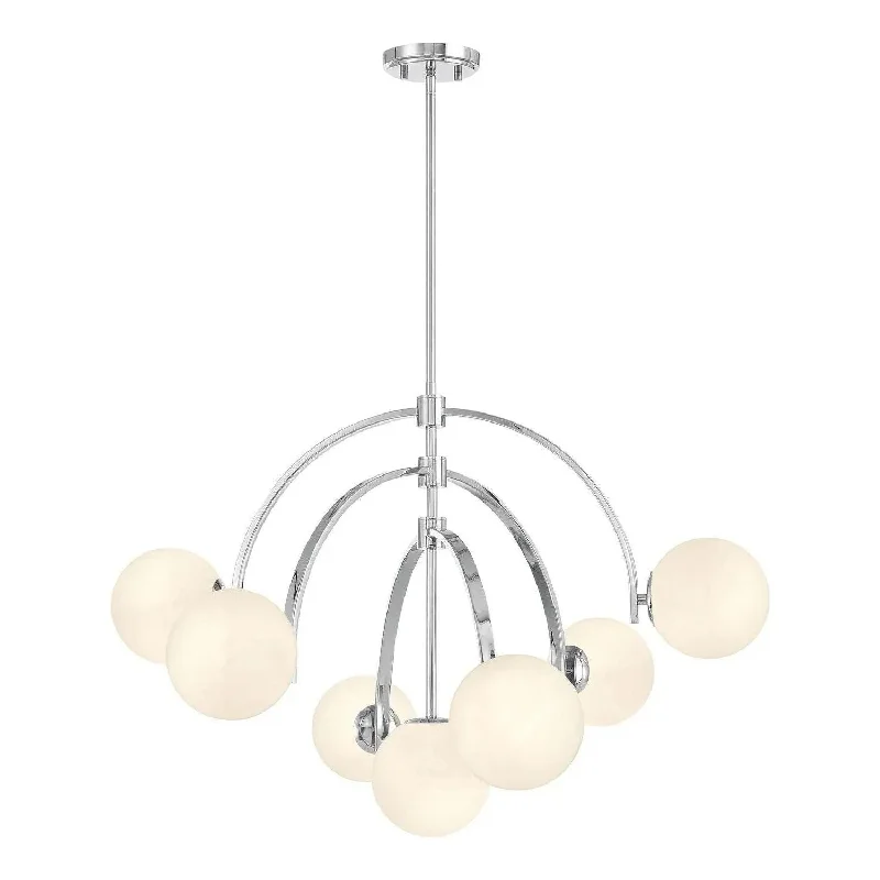 Track lighting with adjustable armsMarias Chandelier