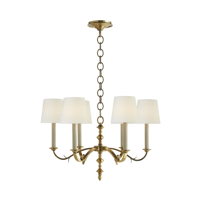 Track lighting with adjustable armsChanning Chandelier
