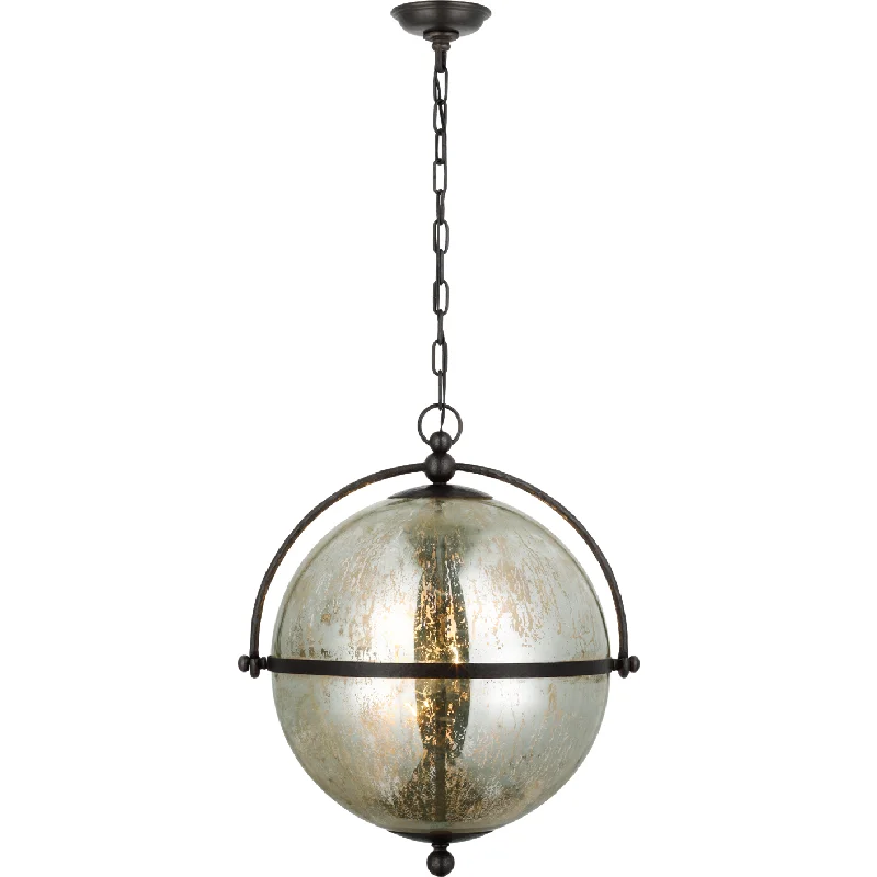 Track lighting with frosted glass shadesBayridge XL Pendant