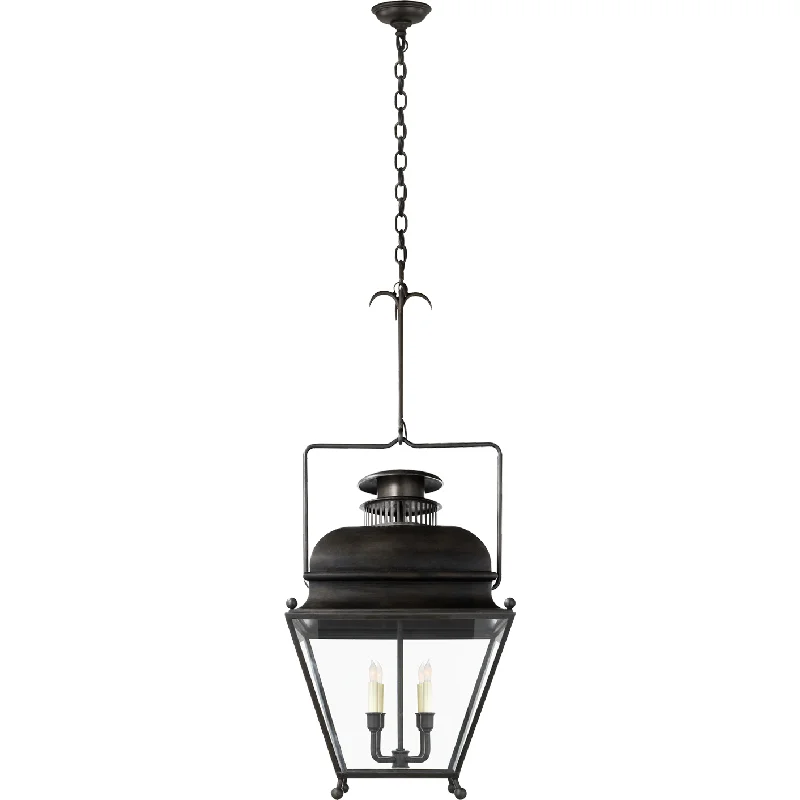 Track lighting with a decorative track designHolborn Large Lantern