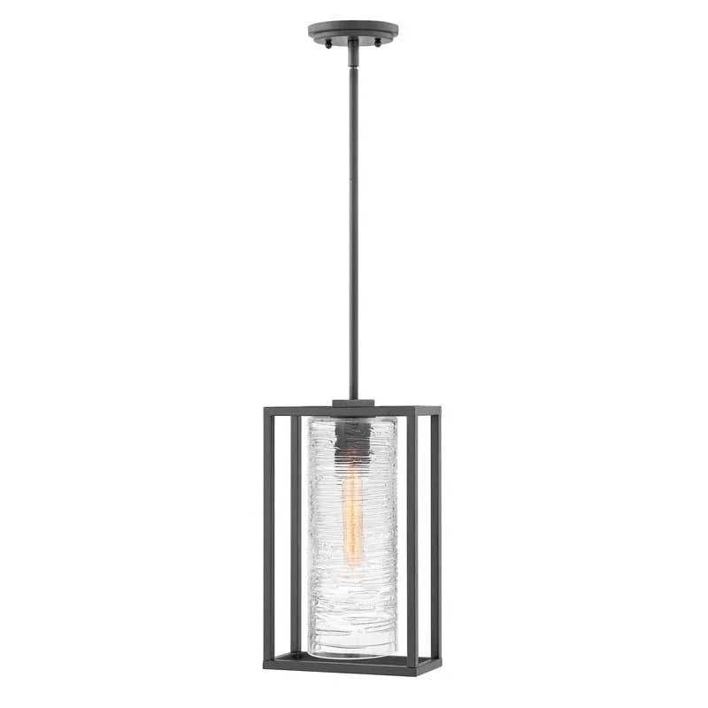 Track lighting with a sleek profileHinkley 1252SK Outdoor Pax Satin Black Hanging Light Track lighting with a sleek profileHinkley 1252SK Outdoor Pax Satin Black Hanging Light