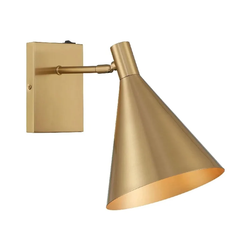 Contemporary track lighting in black finishPharos Wall Sconce