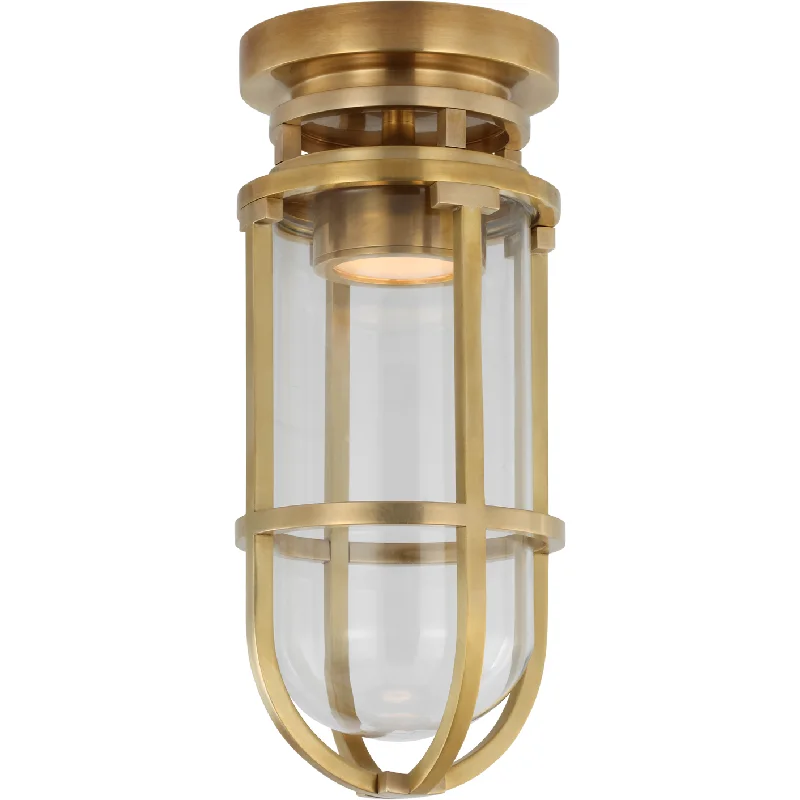 Track lighting for illuminating dining tablesGracie Tall Flush Mount
