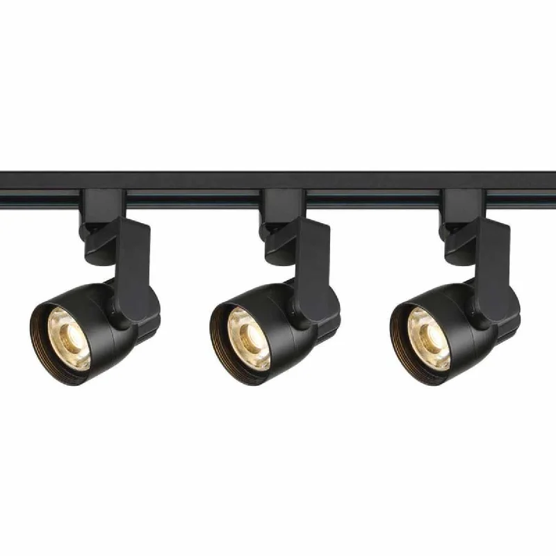 Industrial Lighting with High CRI (Color Rendering Index) for True Color Perception4ft 3 Lights Angle Arm LED Track Kit 36W 3000 Lumens 3000K, Halo, 36°, Black Industrial Lighting with High CRI (Color Rendering Index) for True Color Perception4ft 3 Lights Angle Arm LED Track Kit 36W 3000 Lumens 3000K, Halo, 36°, Black