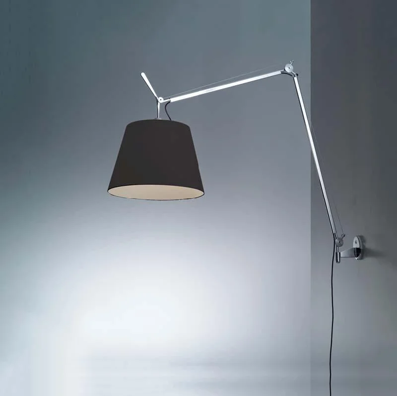 Track lighting for adding a touch of elegancemid - century modern wall lamps with iconic shapes for a stylish studyArtemide TLM11 Tolomeo Mega Max 150W E26 Aluminum Wall Light Track lighting for adding a touch of elegancemid - century modern wall lamps with iconic shapes for a stylish studyArtemide TLM11 Tolomeo Mega Max 150W E26 Aluminum Wall Light