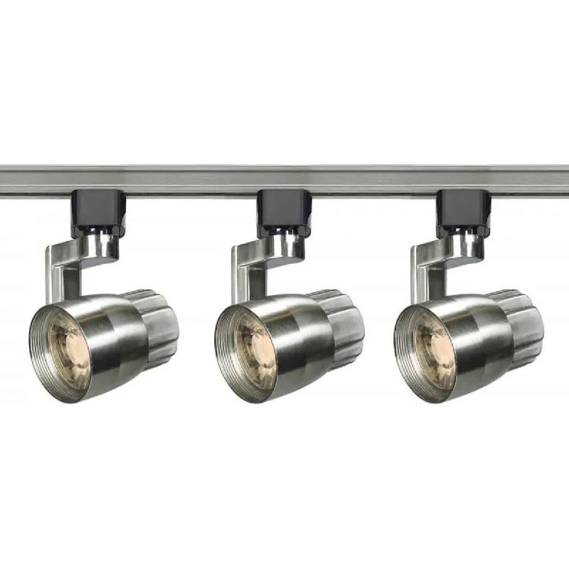 Industrial Lighting for Electronics Manufacturing4ft 3 Lights Angle Arm LED Track Kit 36W 3000 Lumens 3000K, Halo, 36°, Nickel Industrial Lighting for Electronics Manufacturing4ft 3 Lights Angle Arm LED Track Kit 36W 3000 Lumens 3000K, Halo, 36°, Nickel