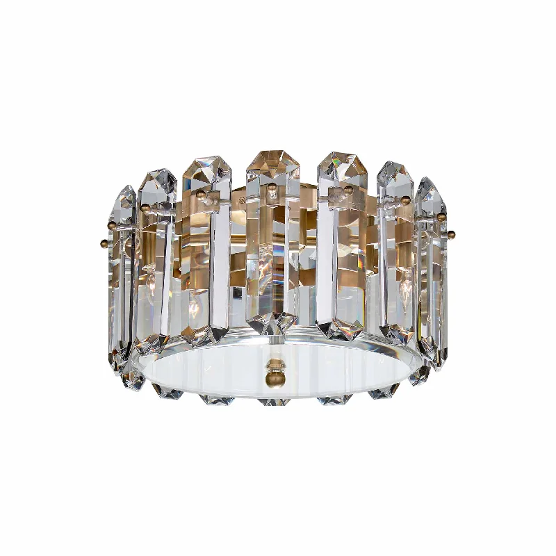 Track lighting with colored glass accentsBonnington Flush Mount Ceiling Light