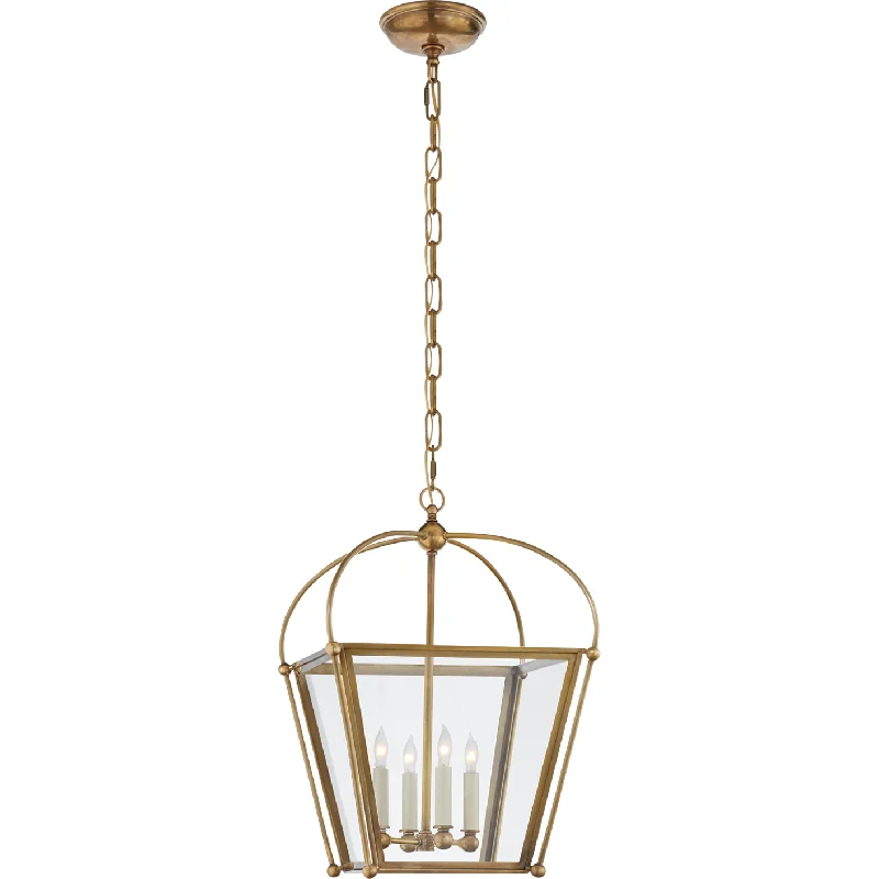 Modern track lighting with LED bulbsRiverside Small Square Lantern