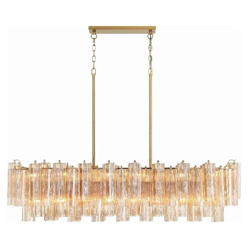 Track lighting for updating office lobbiesAddis Linear Chandelier