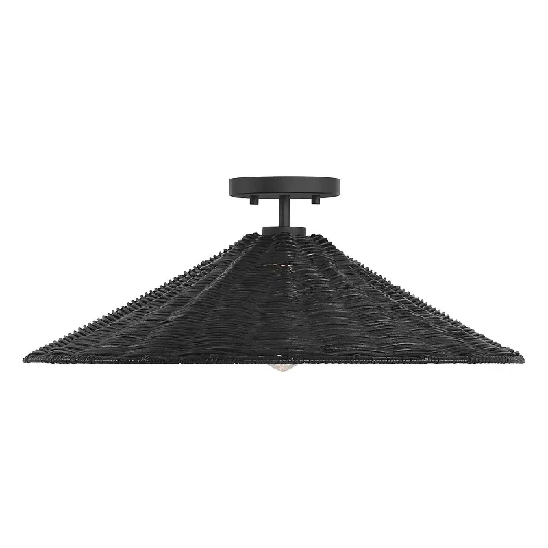Track lighting with adjustable armsMeridian Semi-Flush Mount M60074