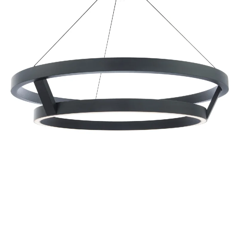 Waterproof Industrial Lighting for Wet AreasImperial 42 in. LED Chandelier Black finish Waterproof Industrial Lighting for Wet AreasImperial 42 in. LED Chandelier Black finish
