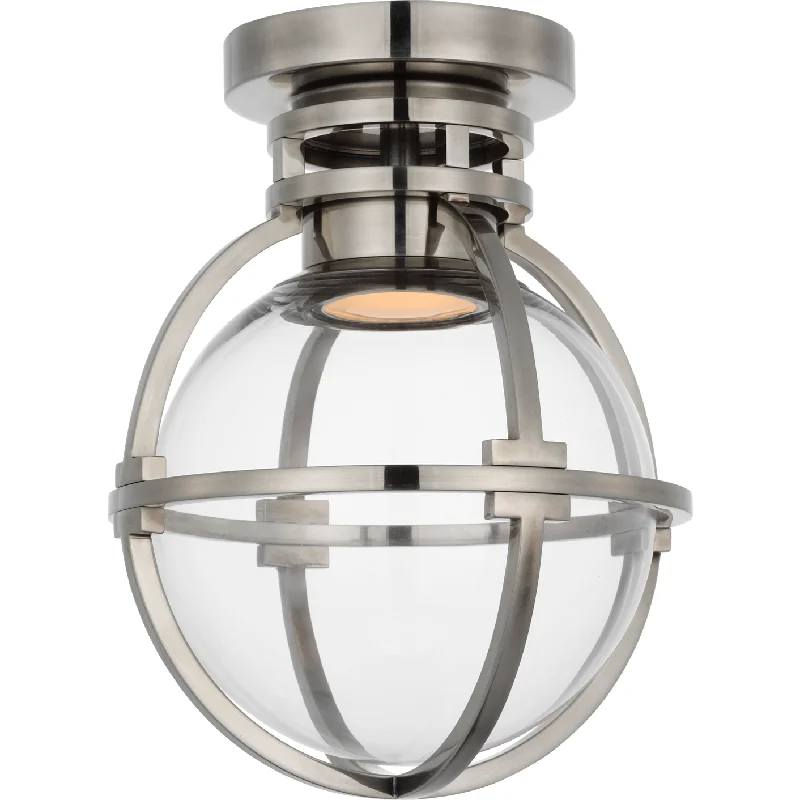 High - lumen track lighting for bright spacesGracie 7" Captured Globe Flush Mount