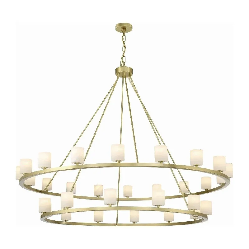 Track lighting for replacing old fluorescent fixturesAragon LED 2-Tier Chandelier