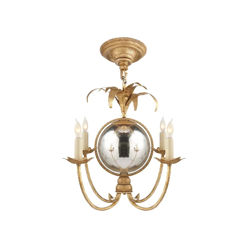 Industrial - style track lighting for loftsGramercy Chandelier