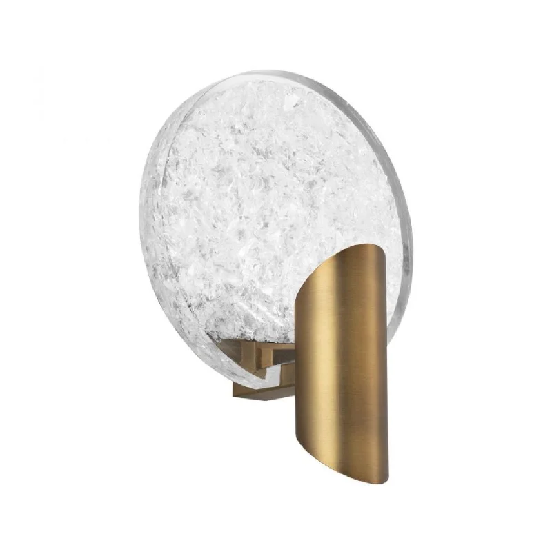 Industrial Lighting for Furniture FactoriesOracle 9 in. LED Armed Sconce Brass finish Industrial Lighting for Furniture FactoriesOracle 9 in. LED Armed Sconce Brass finish