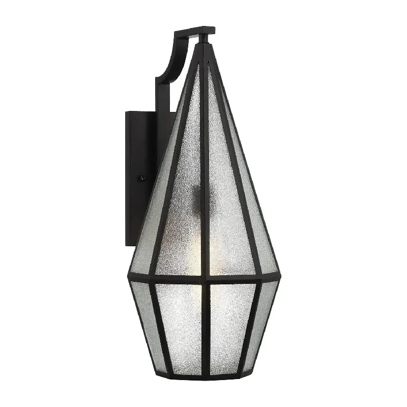 Track lighting with colored glass accentsPeninsula Outdoor Wall Lantern