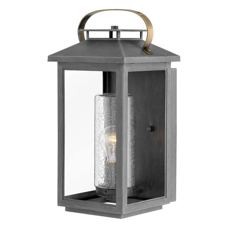 Dimmable track lighting for home officesmetal wall lamps with a matte black finish for a sleek and modern lookHinkley 1164 Outdoor Atwater Wall Light