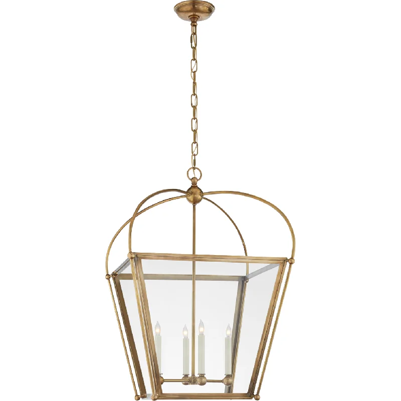 Track lighting for illuminating dining tablesRiverside Medium Square Lantern