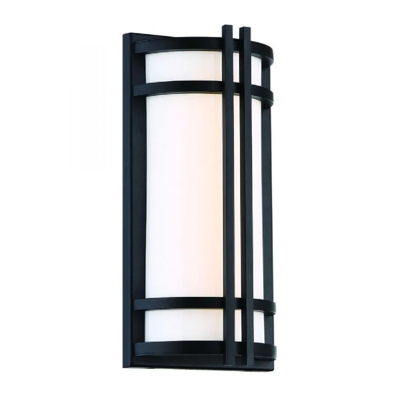 Dimmable Industrial Lighting for Ambiance ControlSkyscraper 27 In. LED Outdoor Wall Sconce 880 lumens Black Finish Dimmable Industrial Lighting for Ambiance ControlSkyscraper 27 In. LED Outdoor Wall Sconce 880 lumens Black Finish