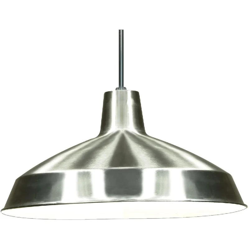 Color - Tunable Industrial Lighting for Special ApplicationsWarehouse 16 in. Pendant Light Nickel Finish Color - Tunable Industrial Lighting for Special ApplicationsWarehouse 16 in. Pendant Light Nickel Finish
