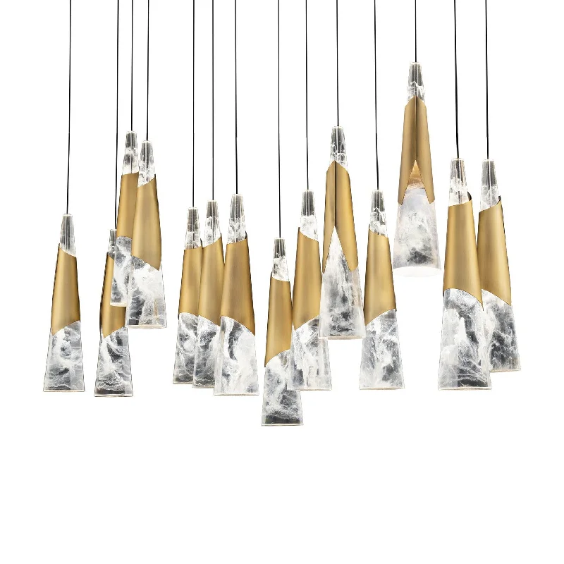 Track lighting with multiple heads for flexibilityKilt Multilight Linear Pendant Light Track lighting with multiple heads for flexibilityKilt Multilight Linear Pendant Light