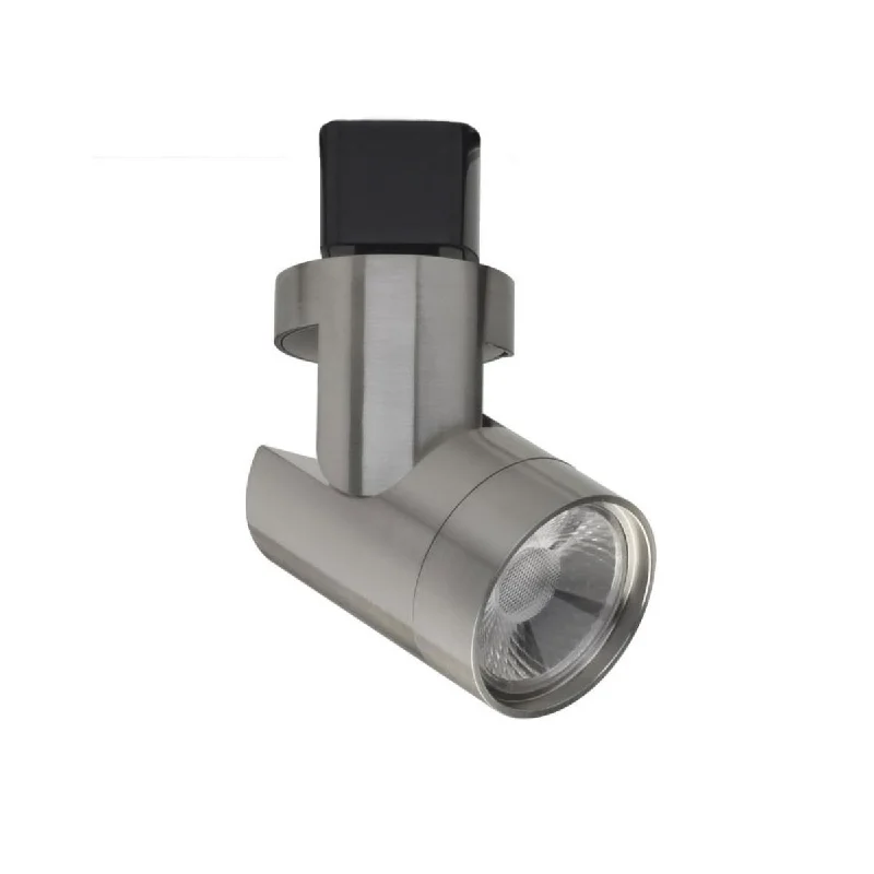Industrial Exit Sign Lighting for Quick EvacuationLED Track Head Barrel 12W 1000 Lumens 3000K, Halo, 36°, Nickel Industrial Exit Sign Lighting for Quick EvacuationLED Track Head Barrel 12W 1000 Lumens 3000K, Halo, 36°, Nickel