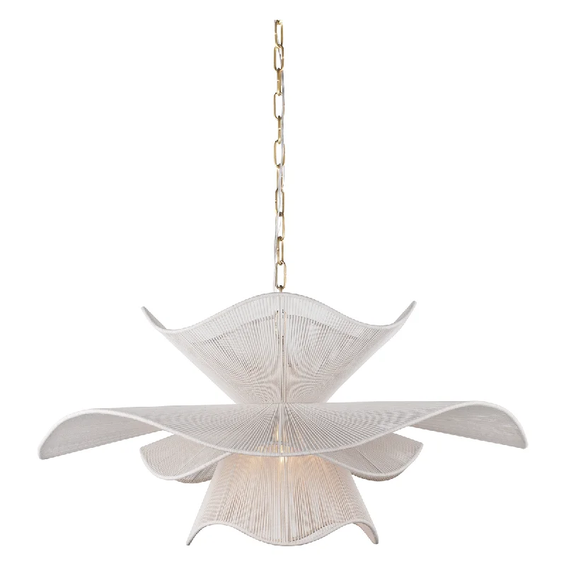 Track lighting with swivel heads for precise aimingAmanda 1-Light Chandelier