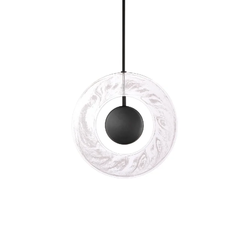 Industrial Exit Sign Lighting for Quick EvacuationCymbal 14 in. LED Pendant Light Black finish Industrial Exit Sign Lighting for Quick EvacuationCymbal 14 in. LED Pendant Light Black finish