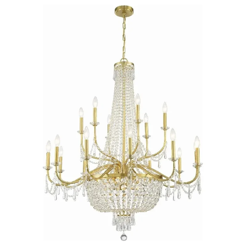 Track lighting with colored glass accentsHaywood Chandelier