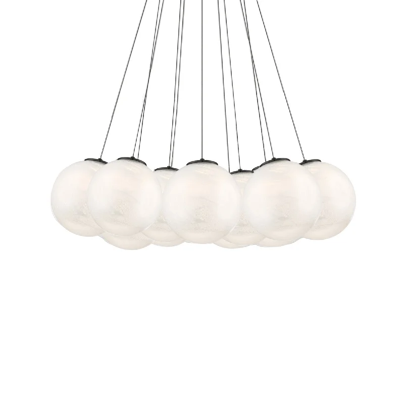 Dust - Resistant Industrial Lighting for Dirty WorkspacesCosmic 36 in. 12 Lights LED Pendant Light Black Finish Dust - Resistant Industrial Lighting for Dirty WorkspacesCosmic 36 in. 12 Lights LED Pendant Light Black Finish