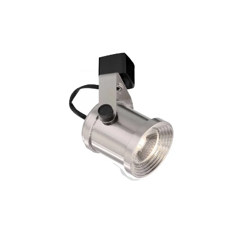 Industrial Ceiling - Mounted Lighting for Assembly PlantsLED Forged Track Head 12W 1000 Lumens 3000K, Halo, 24°, Nickel Industrial Ceiling - Mounted Lighting for Assembly PlantsLED Forged Track Head 12W 1000 Lumens 3000K, Halo, 24°, Nickel