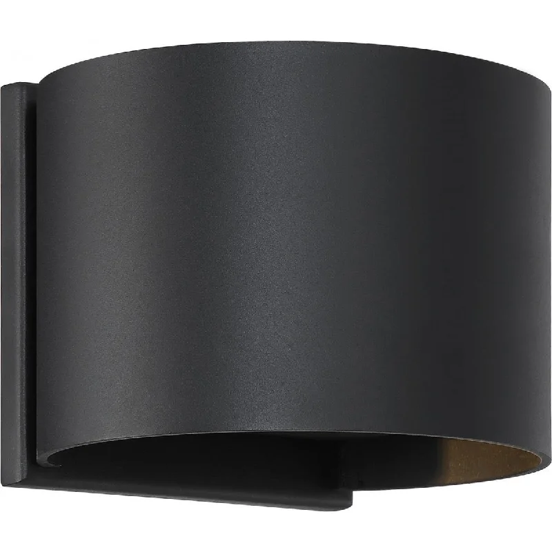 Shock - Resistant Industrial Lighting for Vibrating Machinery AreasLightgate 6 In. LED Wall Light 240 Lumens 3000K Black Finish Shock - Resistant Industrial Lighting for Vibrating Machinery AreasLightgate 6 In. LED Wall Light 240 Lumens 3000K Black Finish