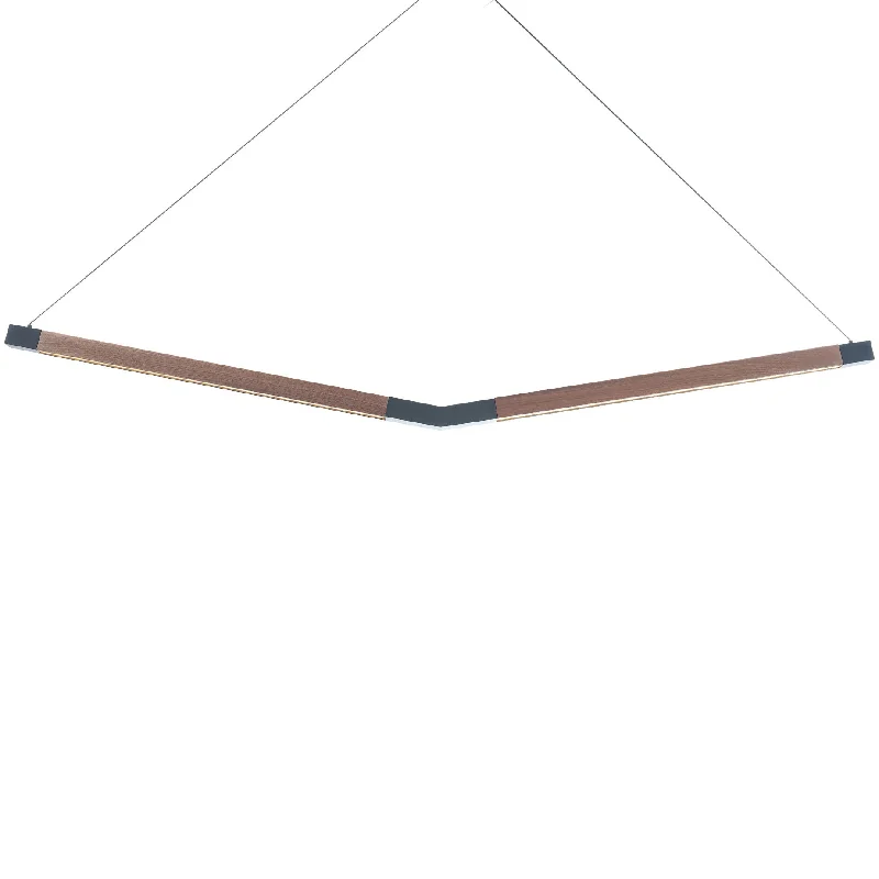 Wireless track lighting for easy installationBough Pendant