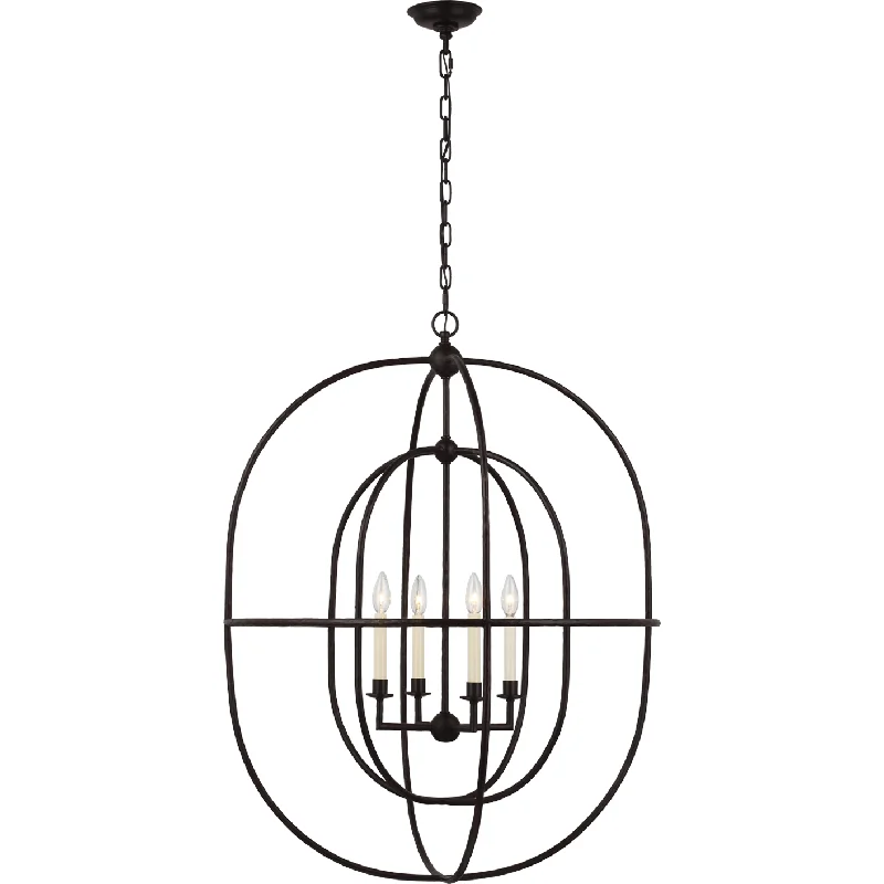 Track lighting with multiple heads for flexibilityDesmond Open Double Oval Lantern Track lighting with multiple heads for flexibilityDesmond Open Double Oval Lantern