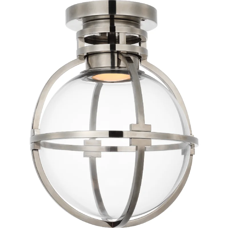 Track lighting for outdoor gardensGracie 10" Captured Globe Flush Mount