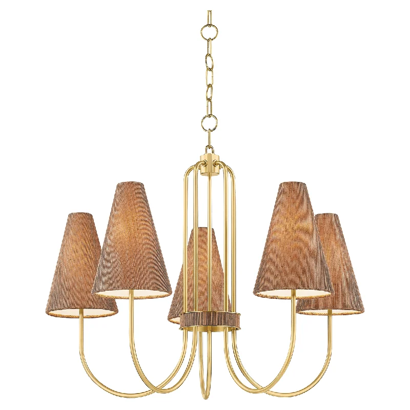 Energy - efficient track lighting fixturesJessel 5-Light Chandelier