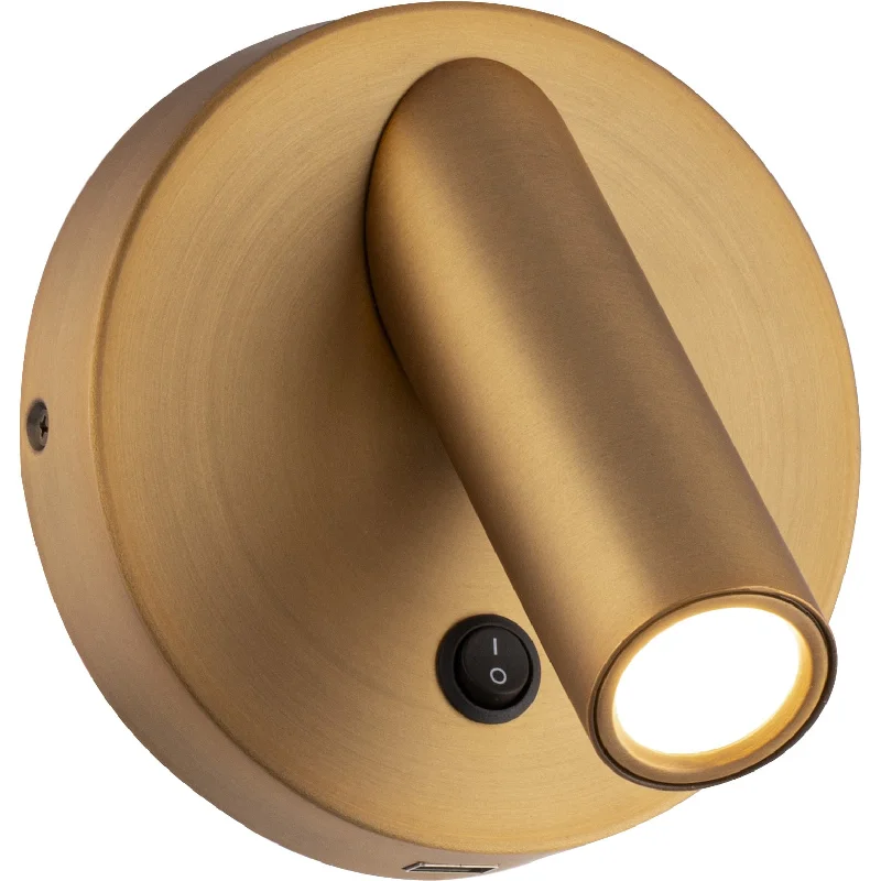 Track lighting with a decorative track designAspire Wall Sconce