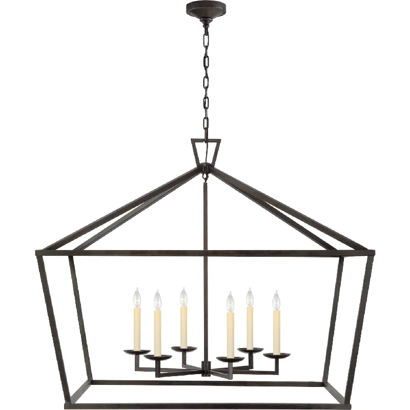 Track lighting with a long - lasting lifespanDarlana XXL Wide Lantern