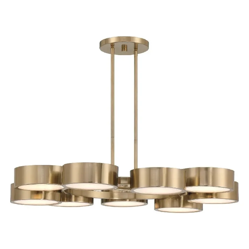 Track lighting for creating a focal pointTalamanca LED Chandelier