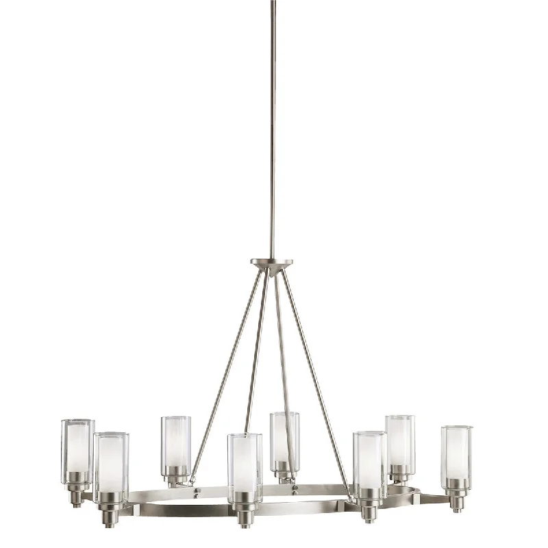 Chandeliers with Sputnik - Style Design for a Futuristic VibeChandeliers with Sputnik - Style Design for a Futuristic VibeCircolo - Oval Chandelier 8Lt - 2345NI
