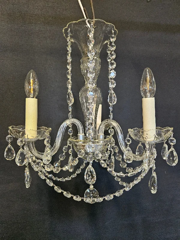Chandeliers for High Ceilings to Fill Vertical SpaceChandeliers for High Ceilings to Fill Vertical Space3-Arm Czech Chandelier, CA. 1950 Chandeliers for High Ceilings to Fill Vertical SpaceChandeliers for High Ceilings to Fill Vertical Space3-Arm Czech Chandelier, CA. 1950